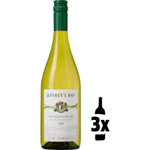 3 flessen Jeffrey's Bay Sauvignon Blanc Probeerpakket