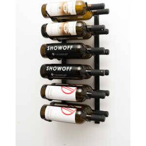 Wijnrek Double Six Black